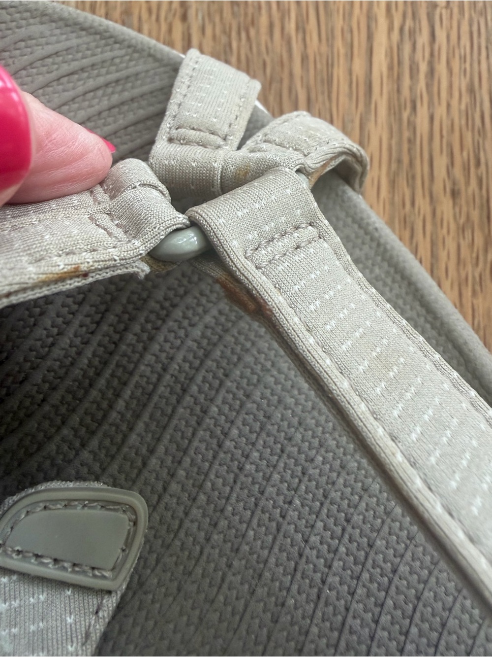 Skechers Women's Taupe/Gray Strappy Sport Sandals - Picture 13 of 13